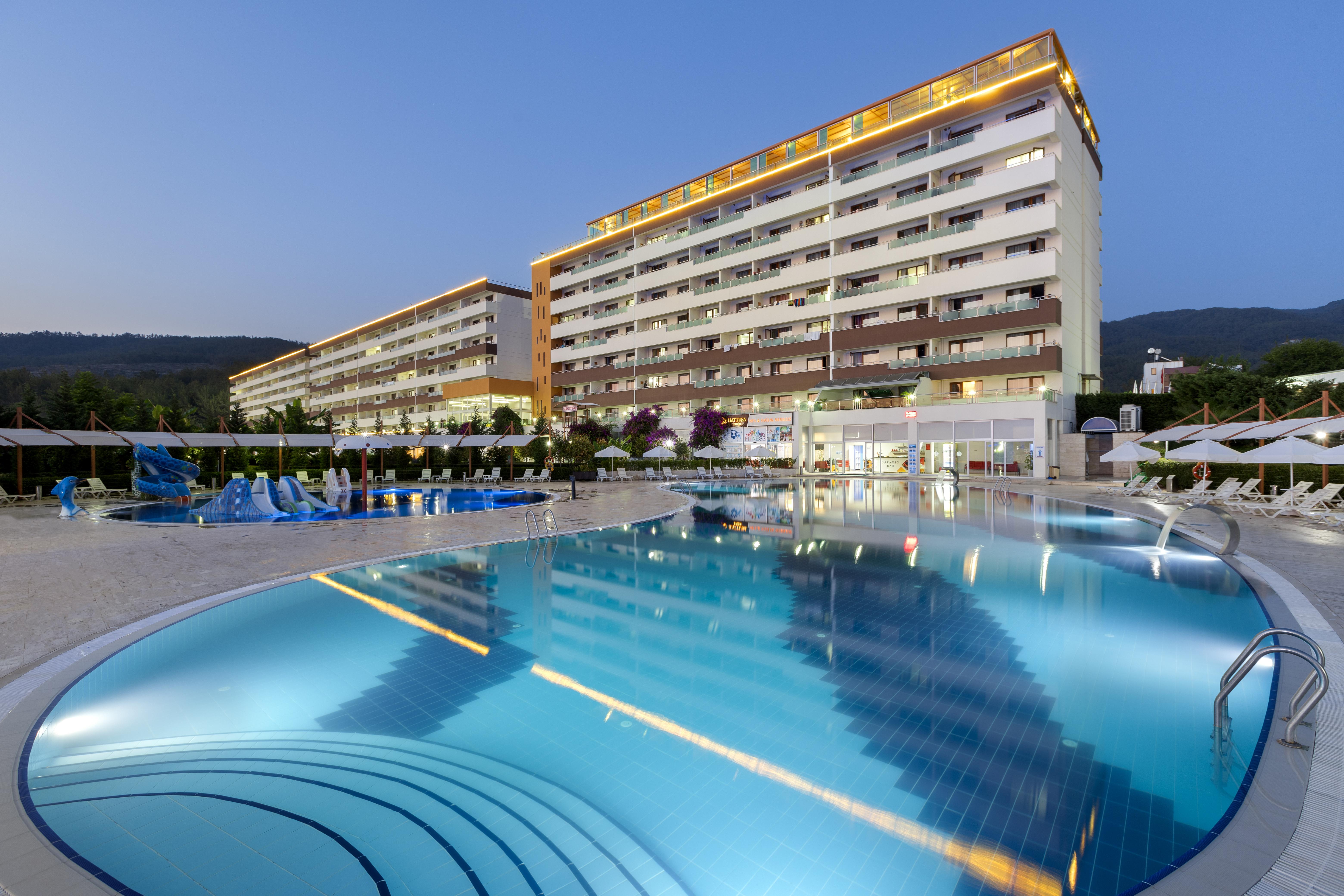 Hattusa Vacation Thermal Club Erzin Bagian luar foto